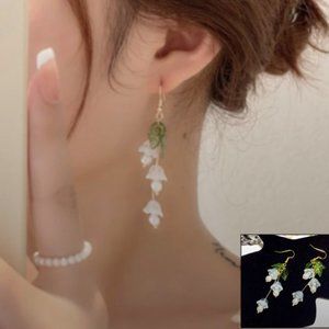 🍏50% OFF/3+...Lily of the Valley Dangle Earrings
